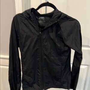 ASICS Black Hooded Jacket